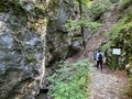 Special geomorphological reserve Devil`s Pass canyon or Devil`s Passage - Croatia Posebni geomorfoloÃÂ¡ki rezervat Vrazji prolaz