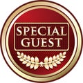 Special Guest Luxury Red Emblem Icon