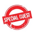 Special Guest rubber stamp