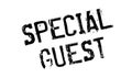 Special Guest rubber stamp