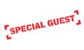 Special Guest rubber stamp