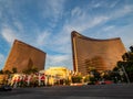 Special lockdown scene of the famous Wynn Casio on Las Vegas Strip