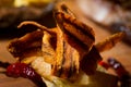 Special meal with french fries Royalty Free Stock Photo