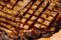 Special meal with porter-house-steak Royalty Free Stock Photo