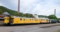 Special measuring tunnel wagon Royalty Free Stock Photo