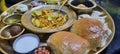 Special Misal Pav dish of Maharashtra, India