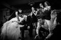 Wedding party dance Royalty Free Stock Photo