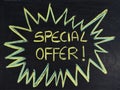 Special offer Royalty Free Stock Photo