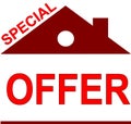 Offer tag as small house