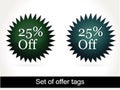 Special Offer Banner Set Vector illustration Royalty Free Stock Photo