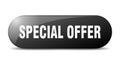 special offer button. special offer sign. key. push button. Royalty Free Stock Photo