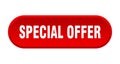 special offer button Royalty Free Stock Photo