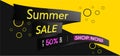 Special offer final Summer sale banner design