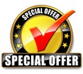 Special offer icon Royalty Free Stock Photo