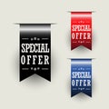 Special Offer Ribbons Royalty Free Stock Photo