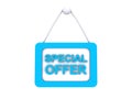 Special offer sign Royalty Free Stock Photo