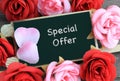 Special offer sign