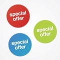 Special Offer Stickers