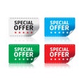 Special Offer Stickers