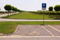 Special parking Royalty Free Stock Photo
