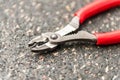 Special pliers for repairing audio in cars