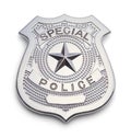 Special Police Badge Royalty Free Stock Photo
