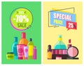 Special Price Big Sale Color Vector Illustration