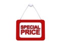 Special price sign