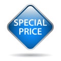 Special price web button Royalty Free Stock Photo