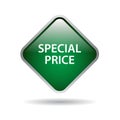 Special price web button Royalty Free Stock Photo
