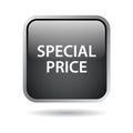 Special price web button Royalty Free Stock Photo