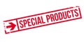 Special Products rubber stamp