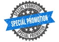 special promotion stamp. special promotion grunge round sign.