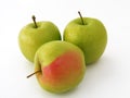 Special series of green apple pictures for fruit juice packaging 3