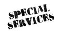 Special Services rubber stamp