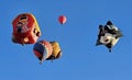 Special Shape Balloons Float Above Albuquerque