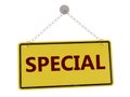 Special sign Royalty Free Stock Photo