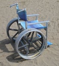 special wheel chair to move on the sand