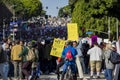 Special Women March event and Protesters around Los Angeles