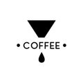 Speciality coffee logo icon, vector illustration