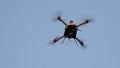 Specialized drone with particulate matter sensors patrols air pollution