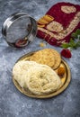 Specially prepared vermicelli and mathri for karva chauth - an indian festival