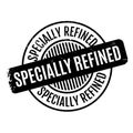 Specially Refined rubber stamp Royalty Free Stock Photo