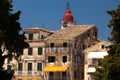 Specific old Corfu Town facades, Greece