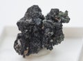 Specimen of ortite allanite mineral