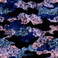 Speckled Abstract Army Camouflage Pattern