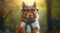 Specs Squirrel: A Visionary Rodent