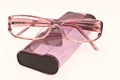 Spectacle case and glasses
