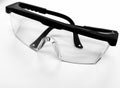 Spectacle Safety glasses for laboratory workers, one of Personal Protective Equipment PPE use for safety first, Goggles isolated Royalty Free Stock Photo