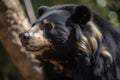 Spectacled bear or Andean bears are a subspecies that lives in South America. Generative AI